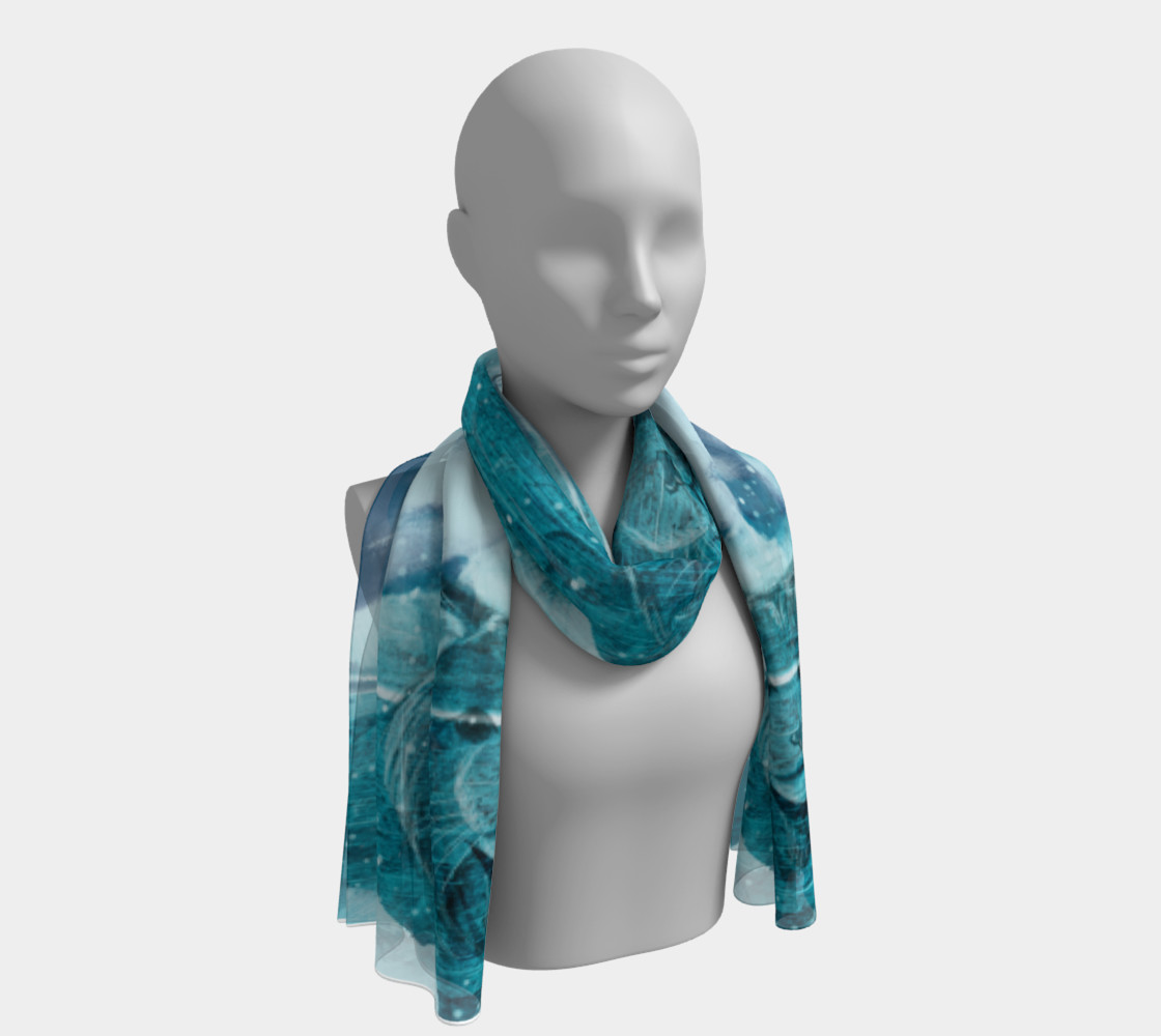 Aperçu de Winter Spirit Lynx Scarf #1