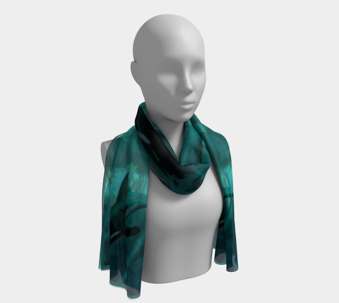 Aperçu de Diving The Depths Orcas Scarf #1