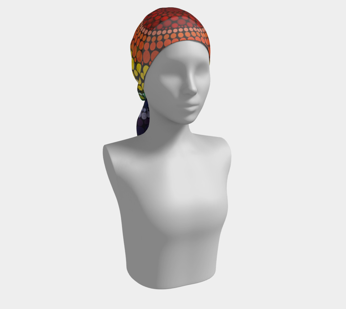 Rainbow Long Scarf preview #2