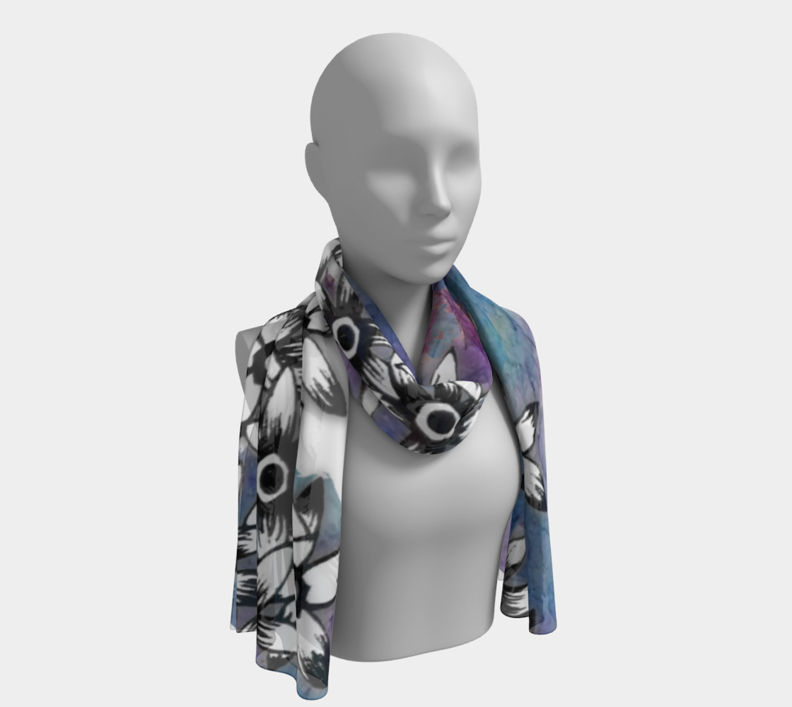 Carlies Garden Long Scarf preview #1