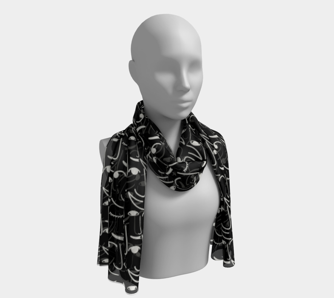 Black and White Smiling Side Faces preview #1