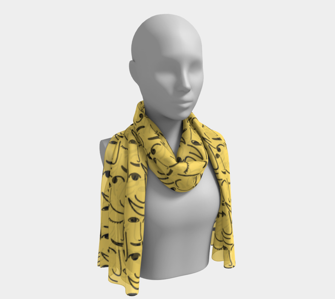Yellow Gold Smiling Side Faces preview #1