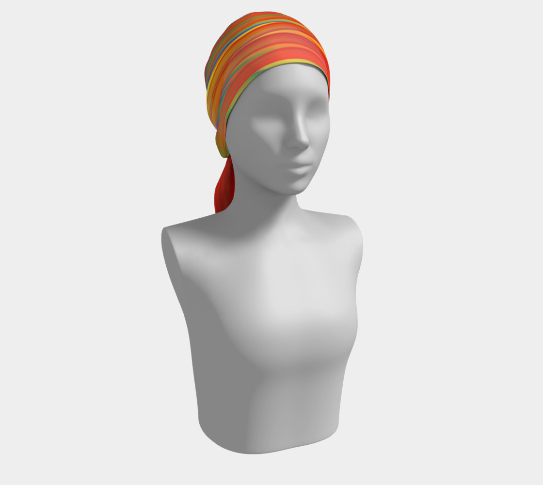 CHAKRAS silk scarf preview #2
