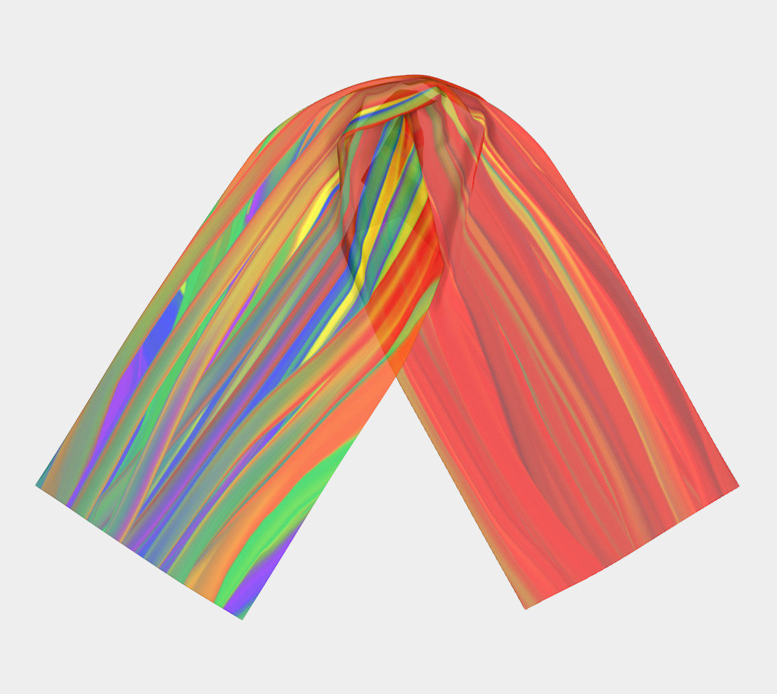 CHAKRAS silk scarf preview #3
