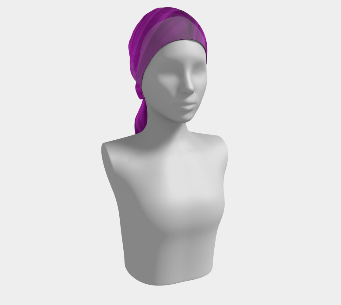 Purple Spiral Long Scarf preview #2