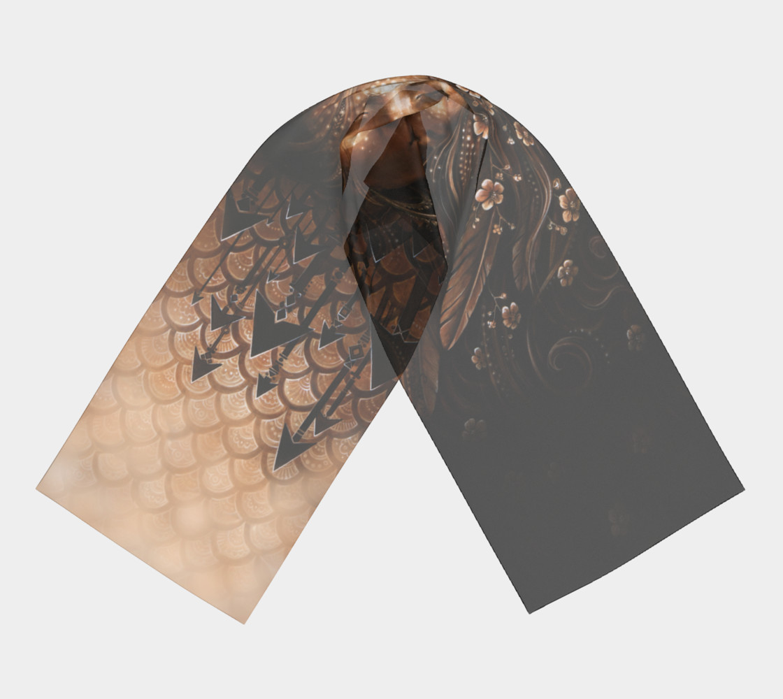 Westward Dreaming Silk Scarf preview #3