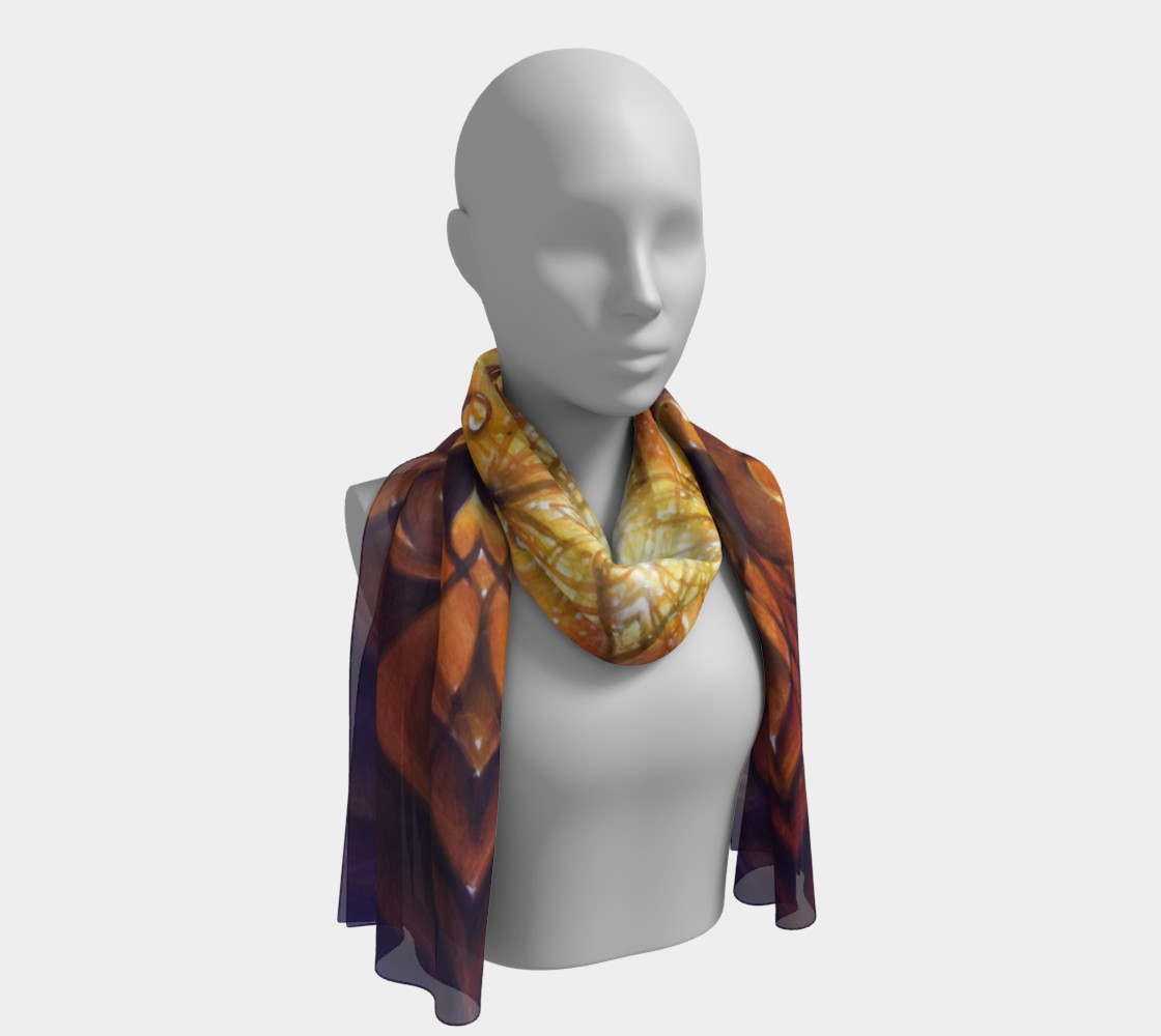 Aperçu de Ambrosia Silk Scarf #1