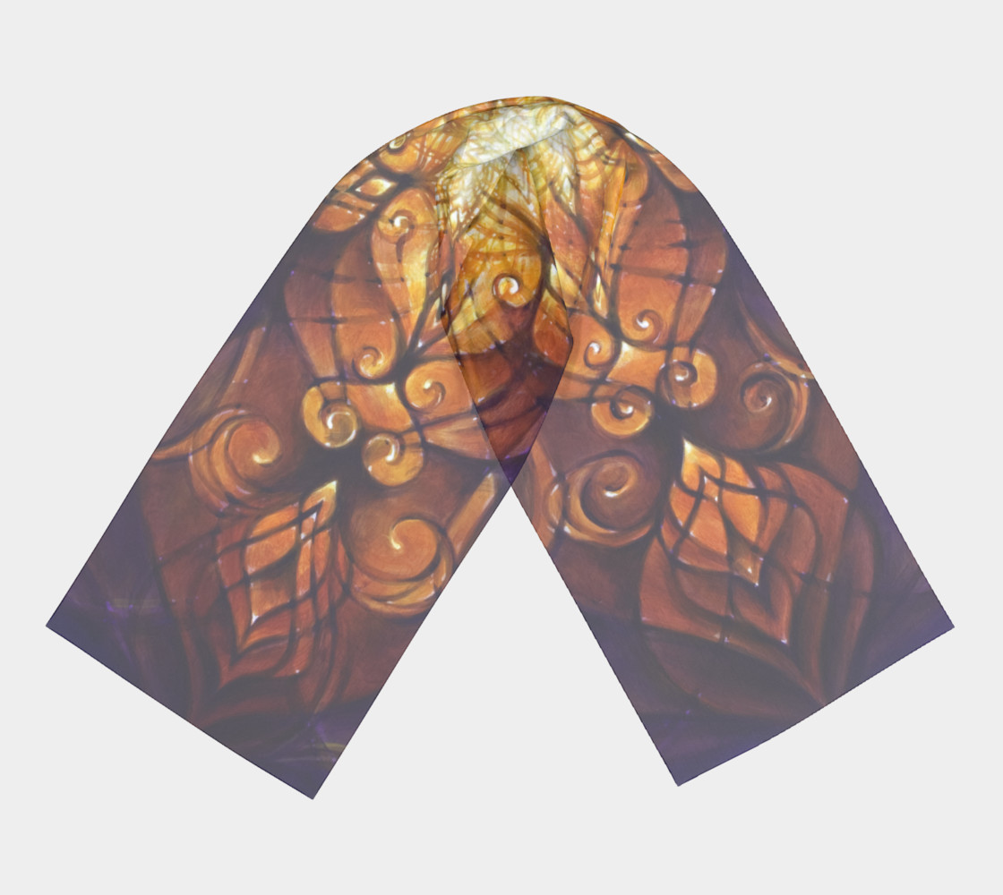 Aperçu de Ambrosia Silk Scarf #3