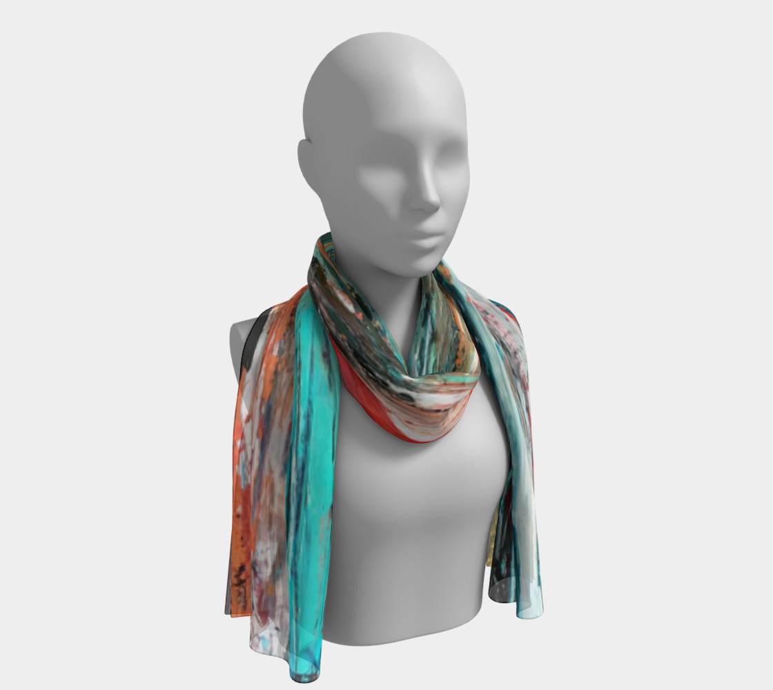 Foulard long Abstrait I preview #1