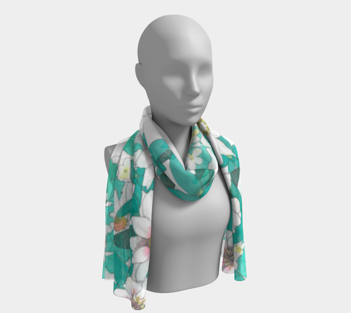 Tropical Summer Long Scarf preview #1