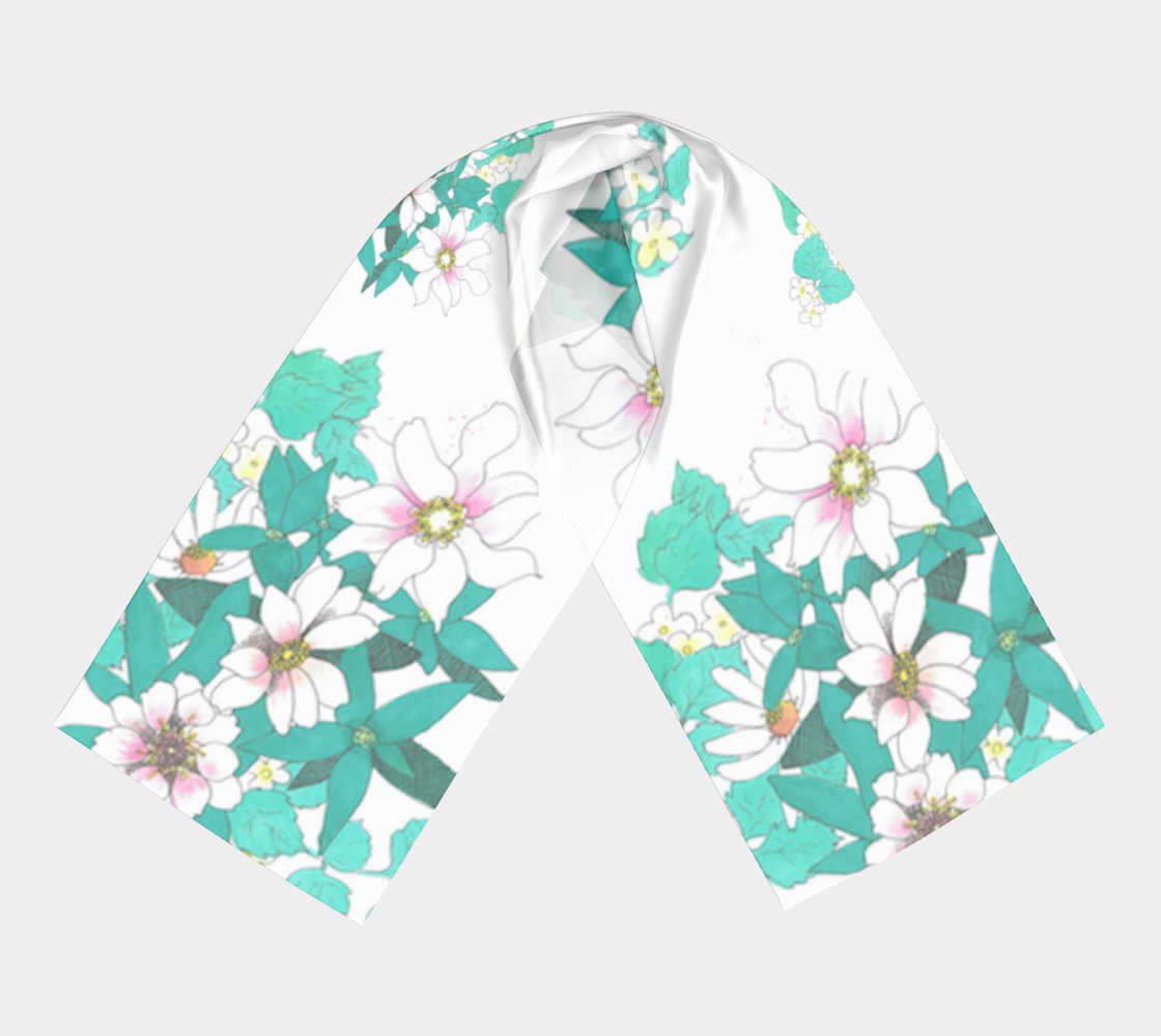 Tropical Summer Long Scarf preview #3