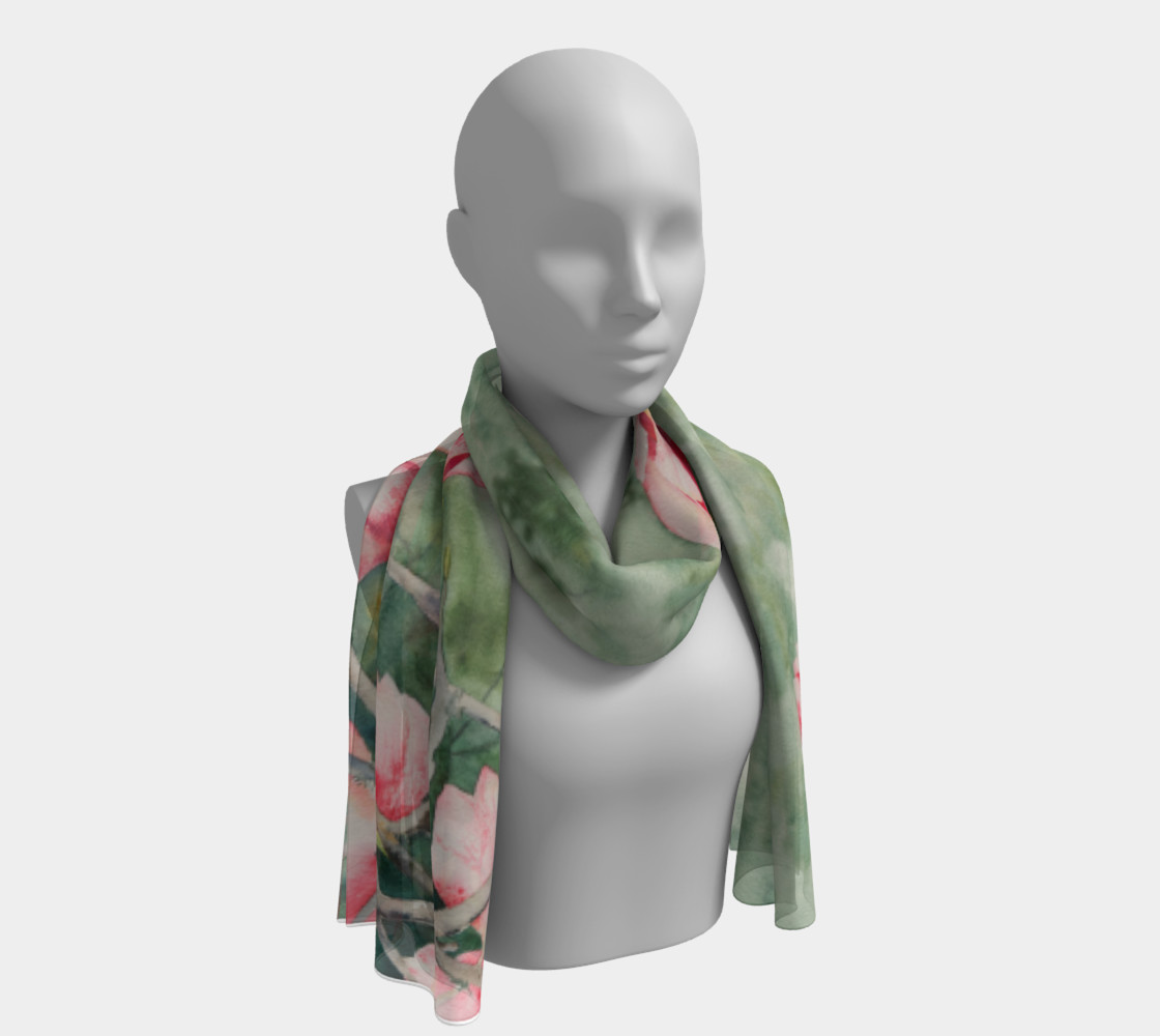 Aperçu de Magnolia Scarf Signature #1