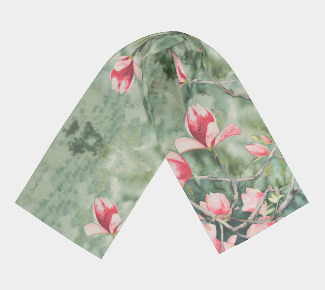 Aperçu de Magnolia Scarf Signature #3