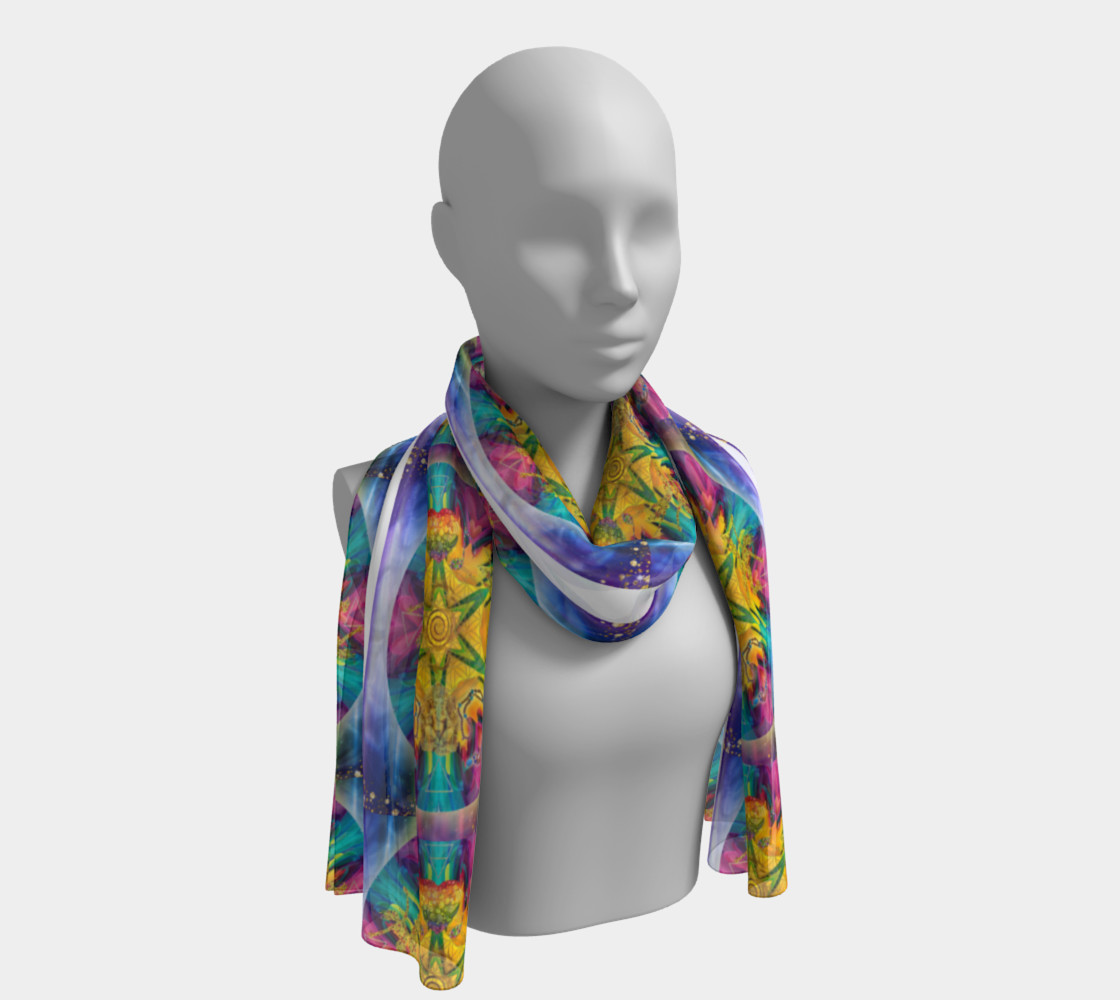 Harmonics Of Your Soul Long Scarf preview #1