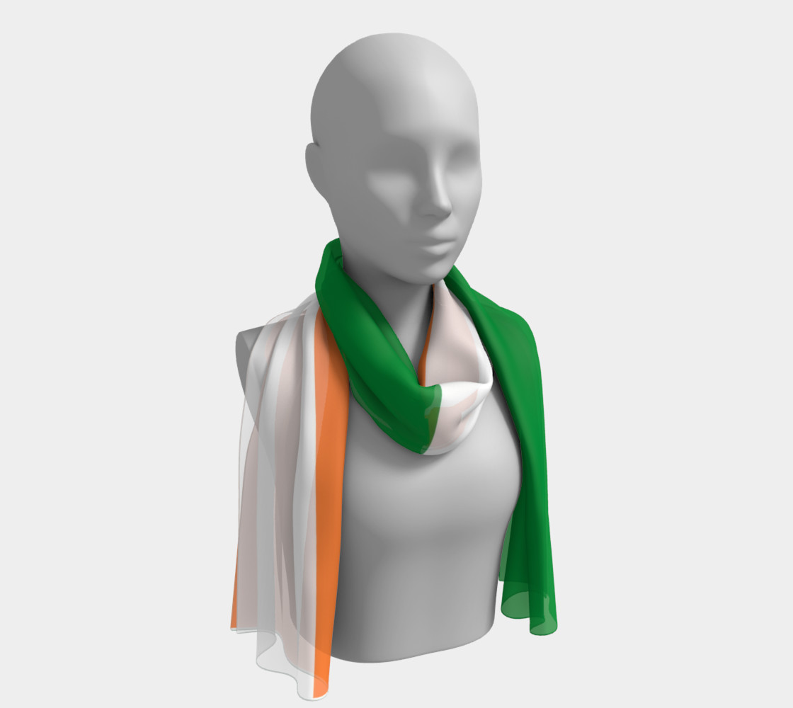 Irish Flag Long Scarf preview #1