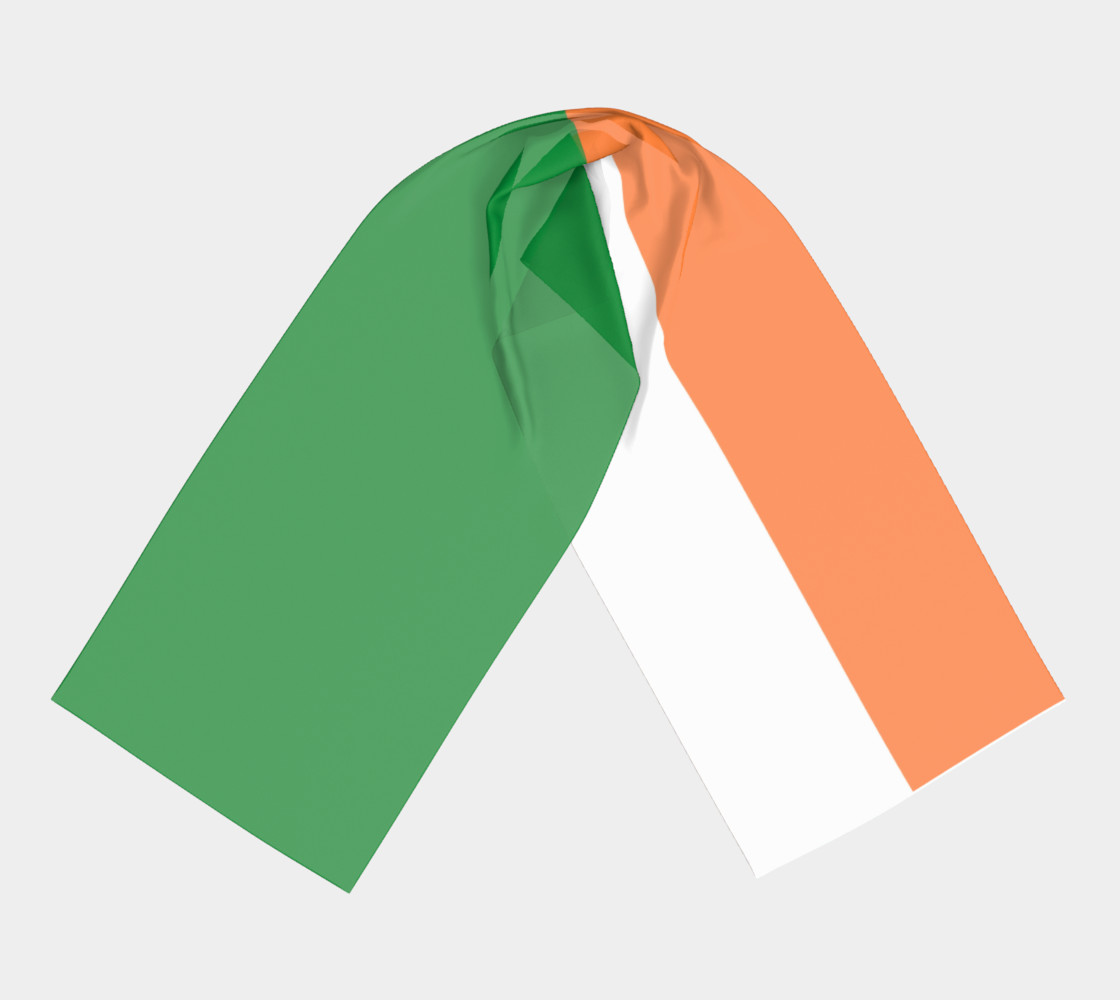 Irish Flag Long Scarf preview #3