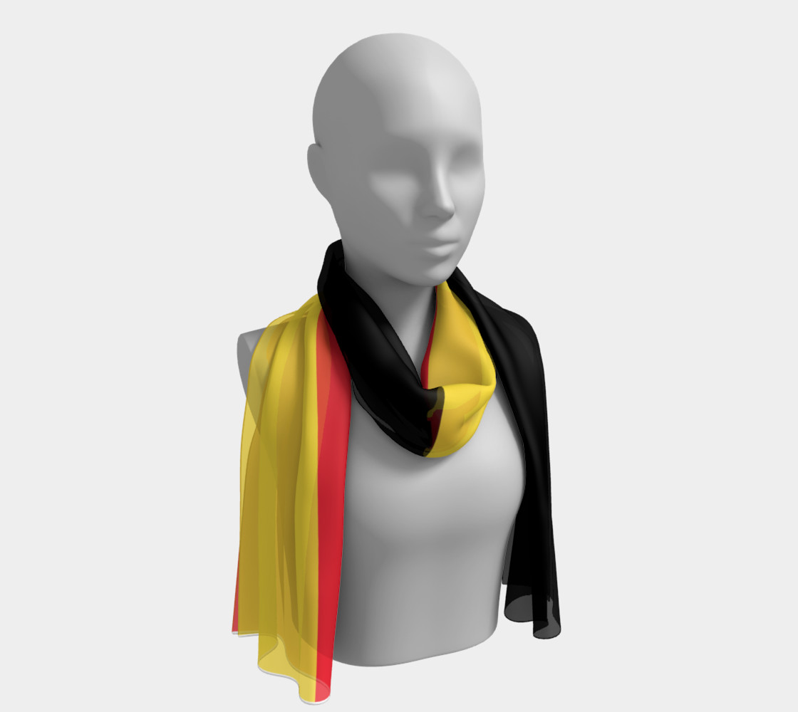 German Flag Long Scarf preview #1