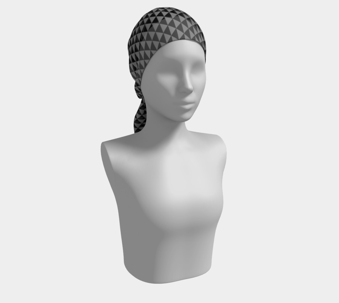 Black and Medium Grey Triangles preview #2