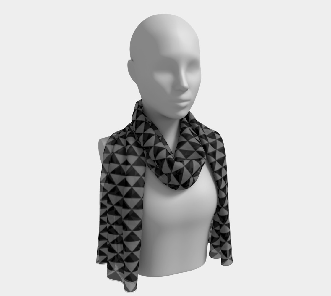 Black and Medium Grey Triangles preview #1