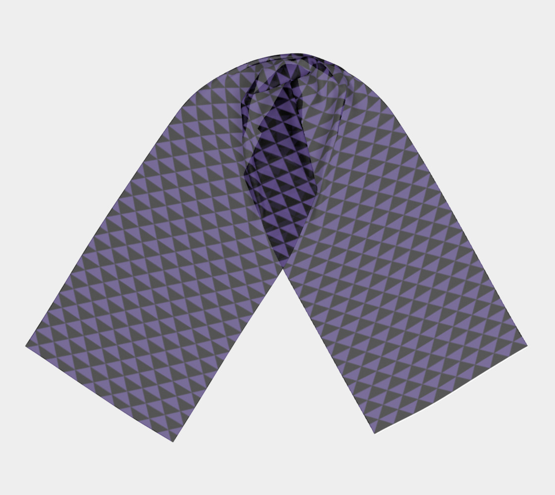 Aperçu de Black and Ultra Violet Purple Triangles #3