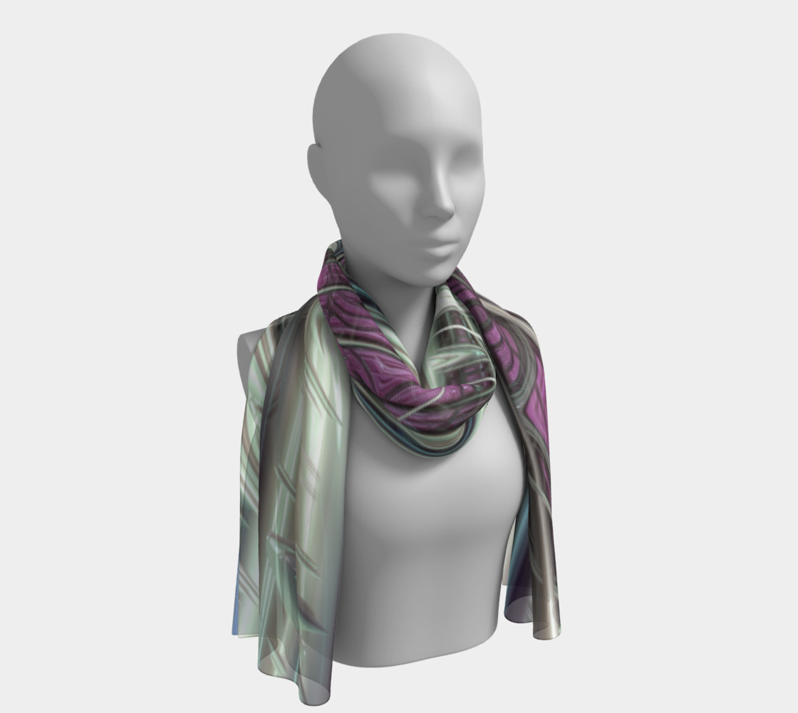 Cosmic Orchid Scarf preview #1