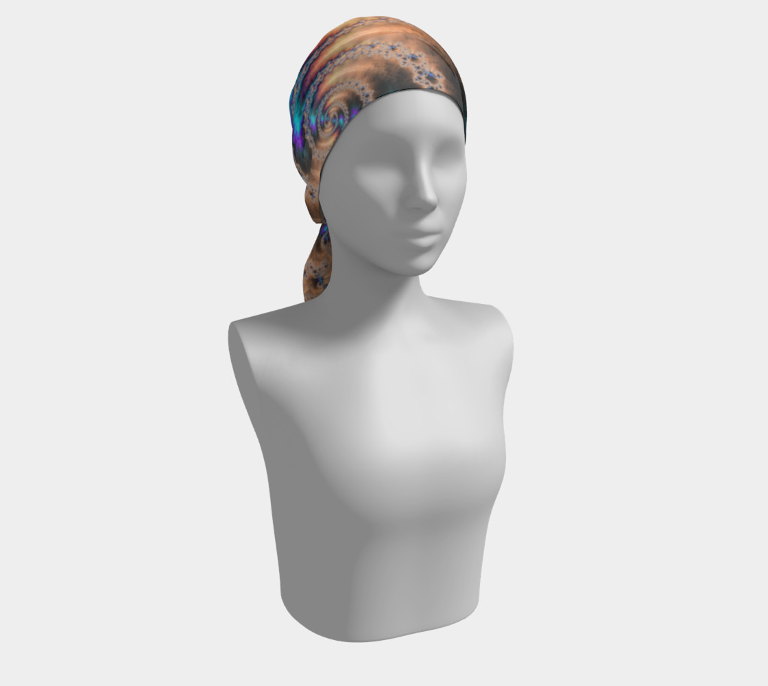 Electric Ocean Scarf preview #2