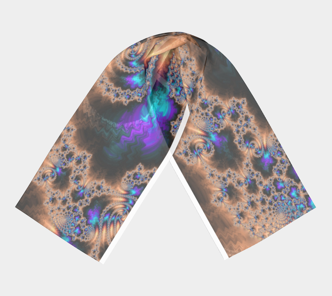 Electric Ocean Scarf preview #3