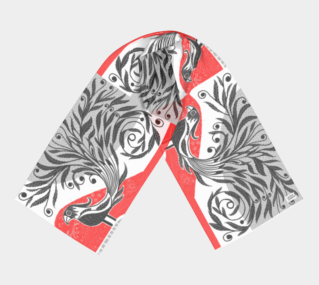 Aperçu de Bird Flora scarf #3