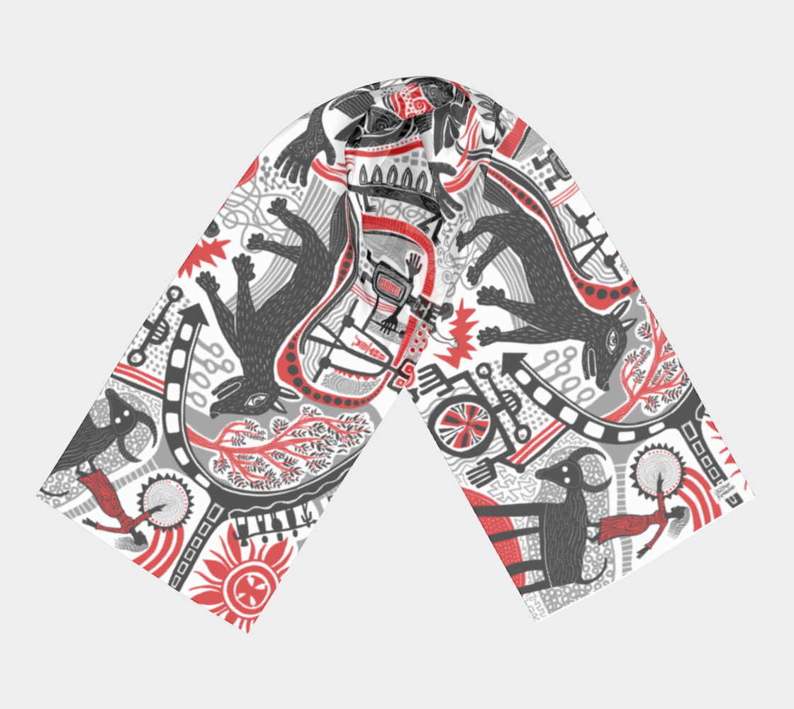 Into the Wild scarf preview #3