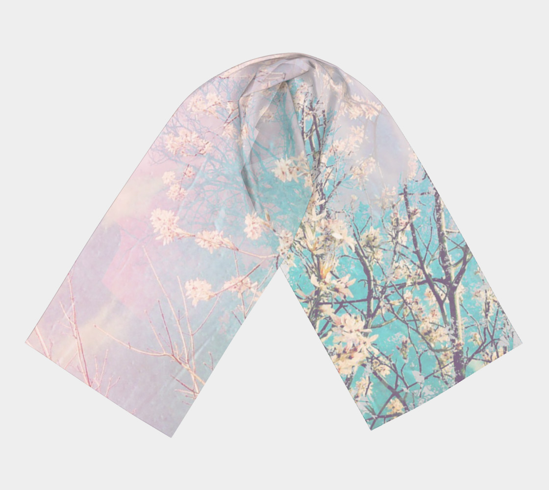 Spring Blossoms Long Scarf preview #3