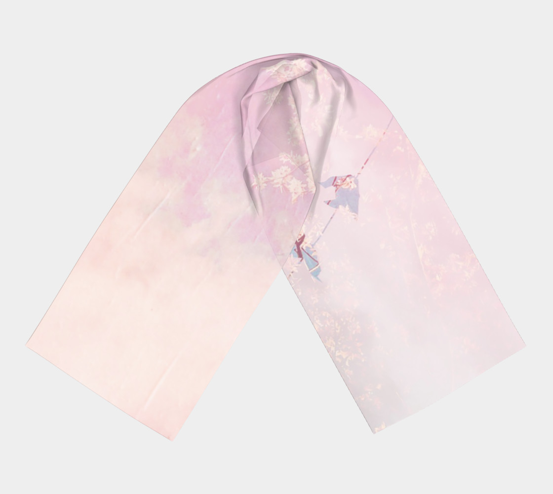Pink Cloud Long Scarf preview #3