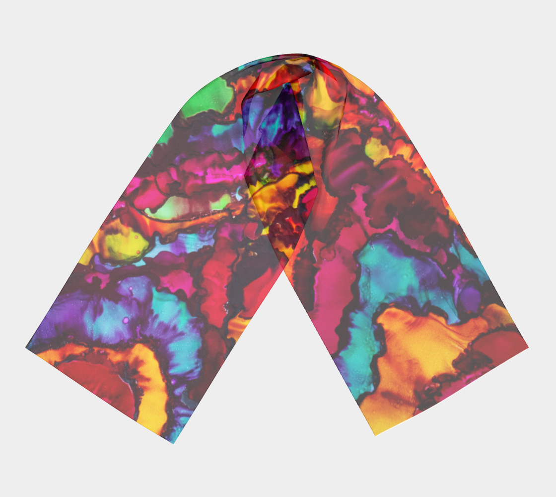 Fired Alcohol Ink Abstract Art preview #3