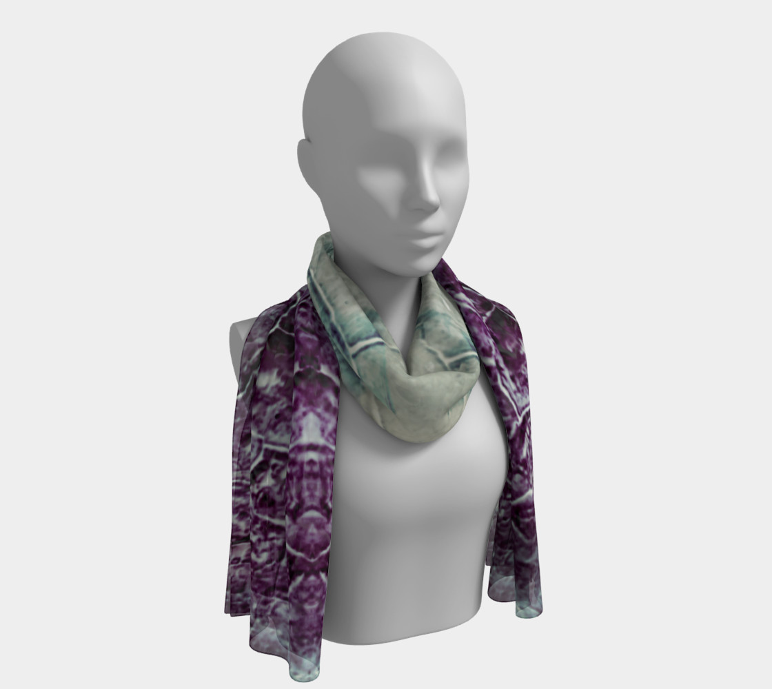 Cave design scarf 16x72 preview #1