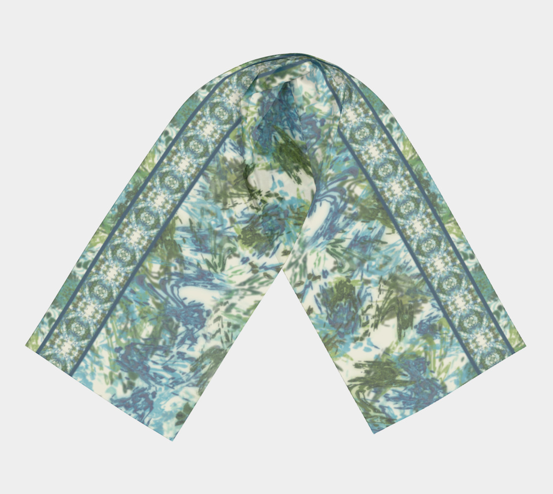 Mock Floral Blue and Green Combo preview #3