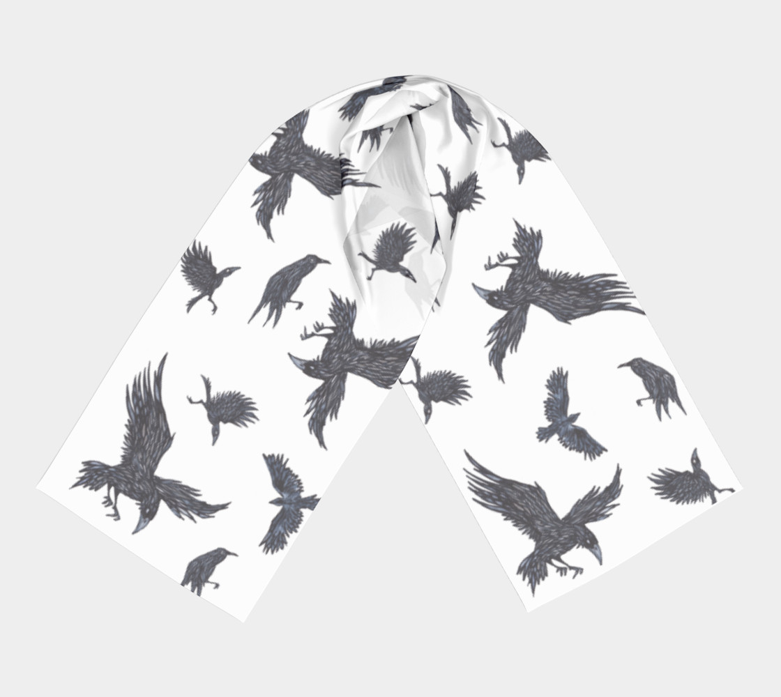 Ravens Scarf Long preview #3