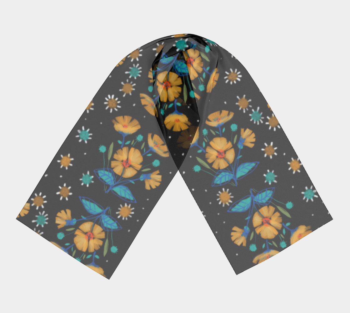 Foulard long bouton d’or preview #3