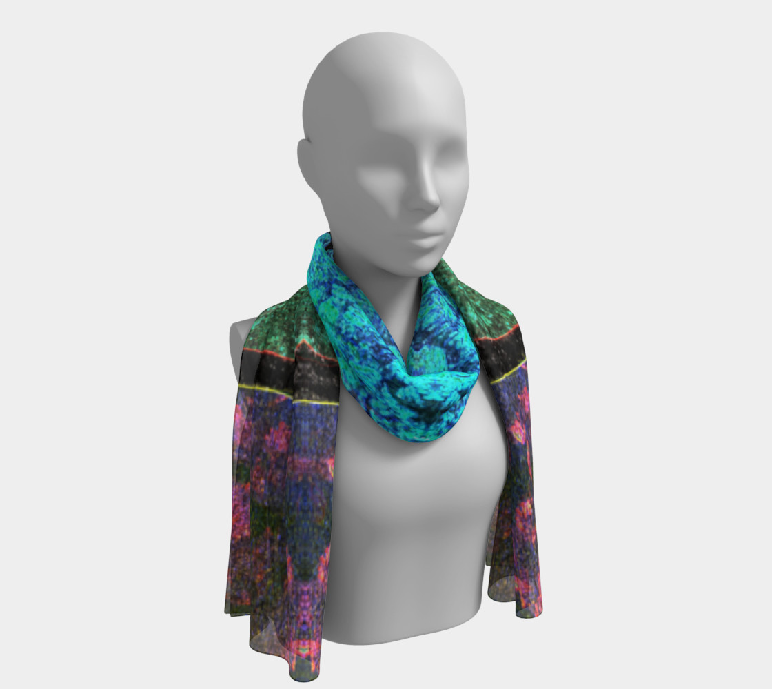Nostalgia Stained Glass I Long Scarf preview #1