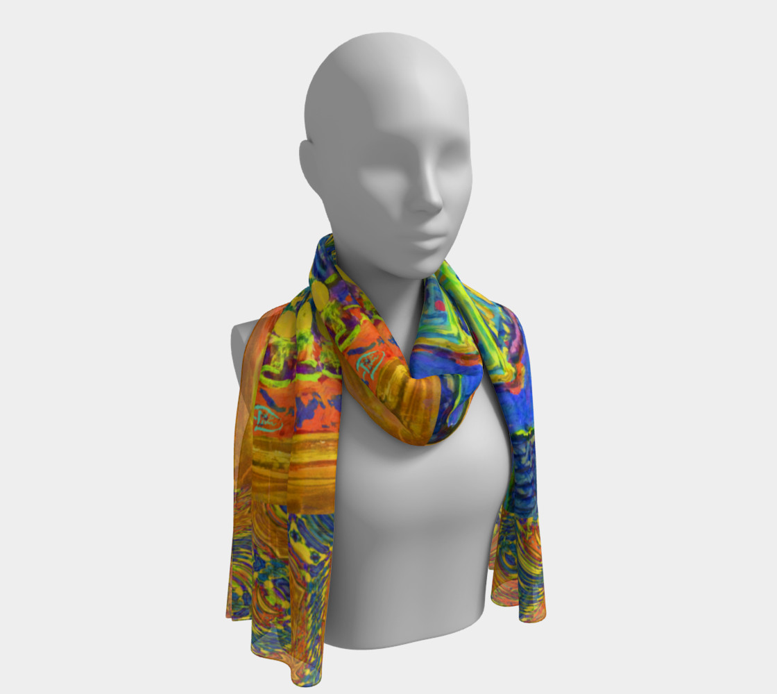 Aperçu de Channeling Vincent / Virtual Vincent™ Double Window Scarf #1