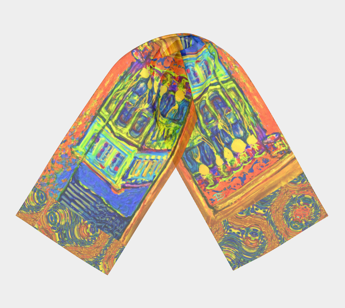 Aperçu de Channeling Vincent / Virtual Vincent™ Double Window Scarf #3