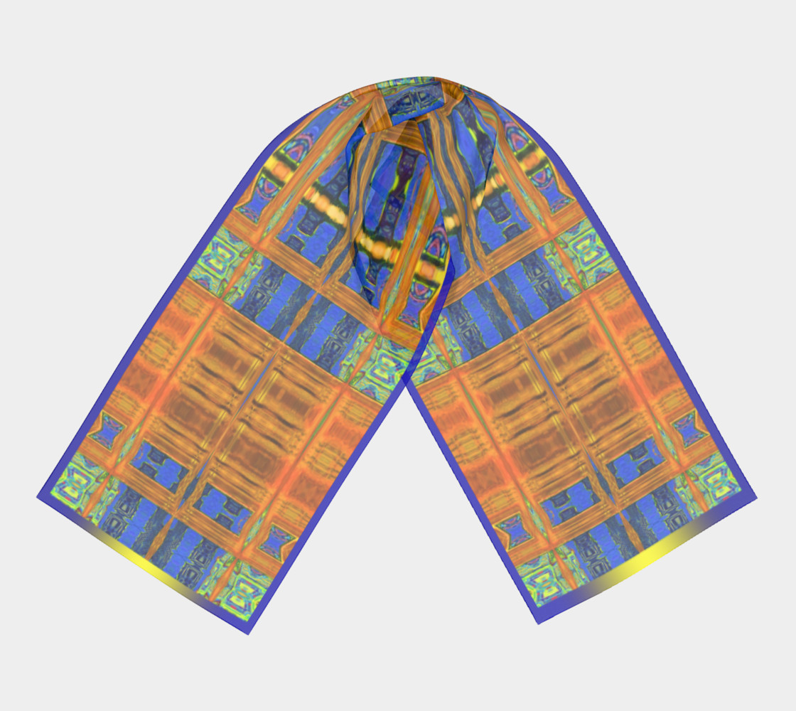 Channeling Vincent / Virtual Vincent™ Multi-Window Print Long Scarf preview #3