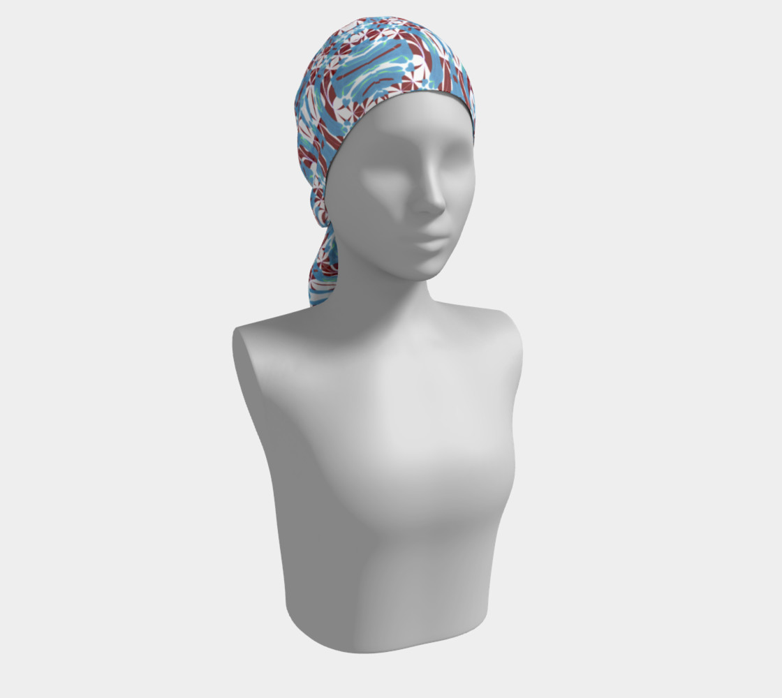 Fashion Art Central / Spiral Print Long Scarf preview #2