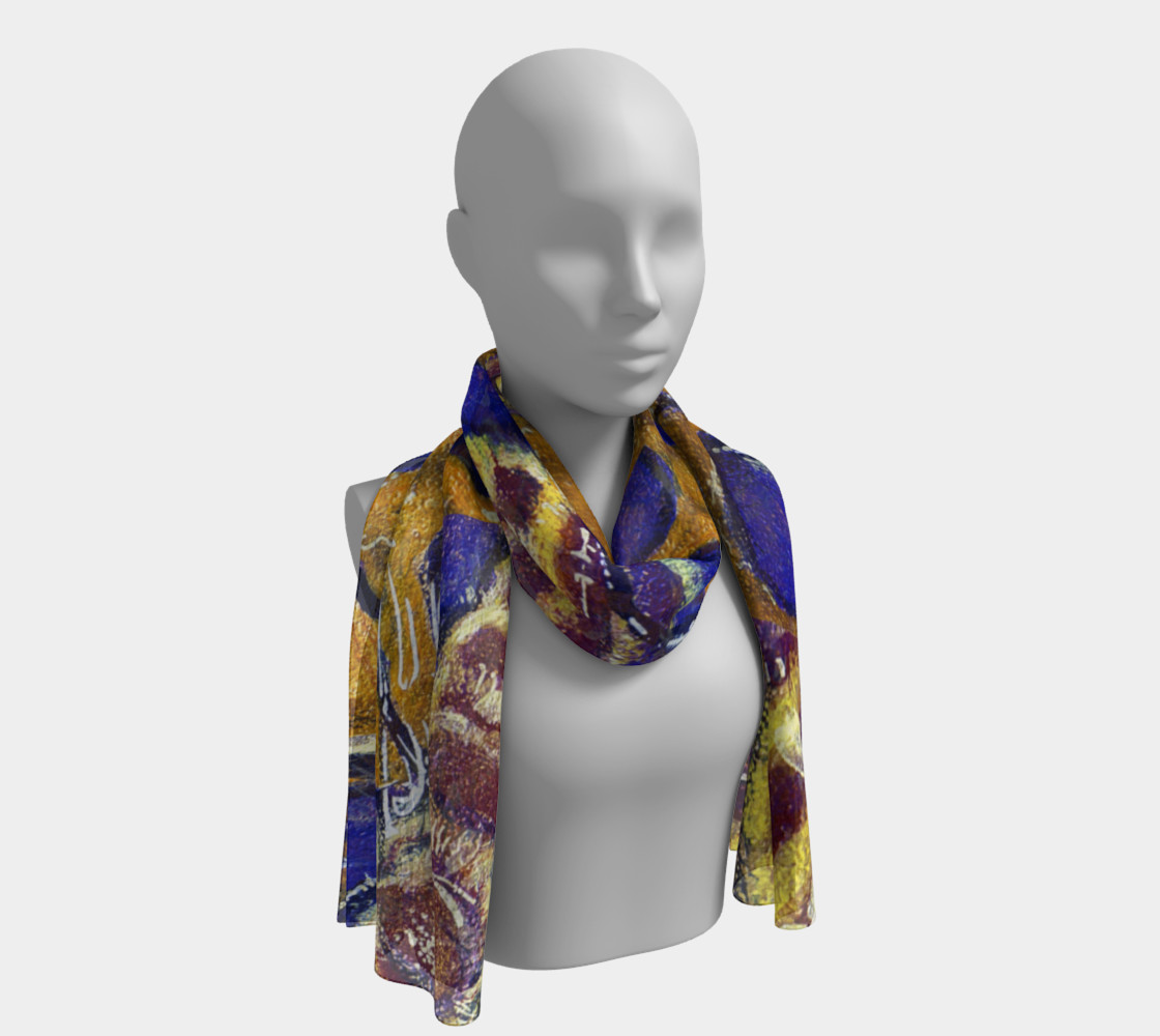 Aperçu de Busy Beehive Stinger Scarf #1