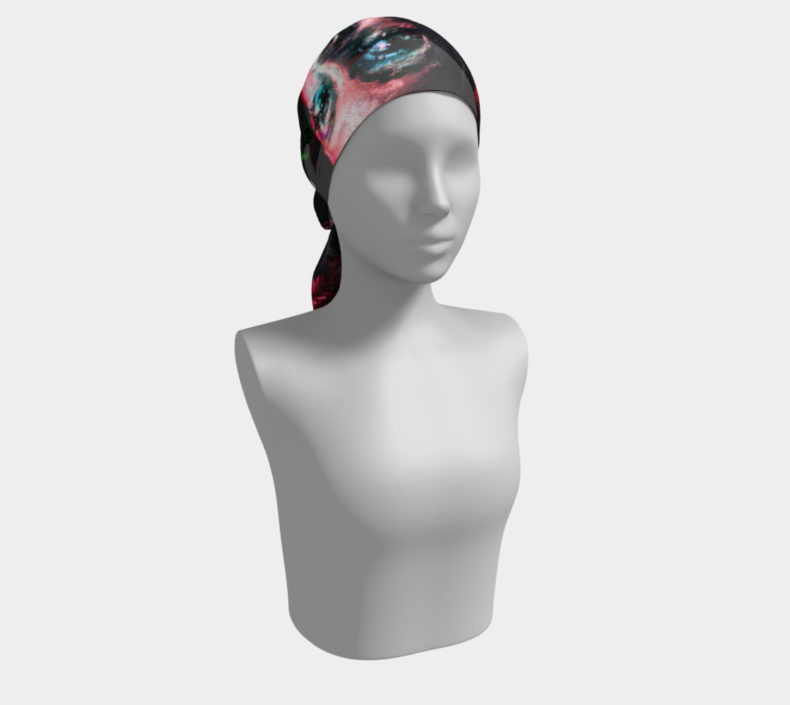 Aperçu de Girl with the Devin Earring Long Scarf #2