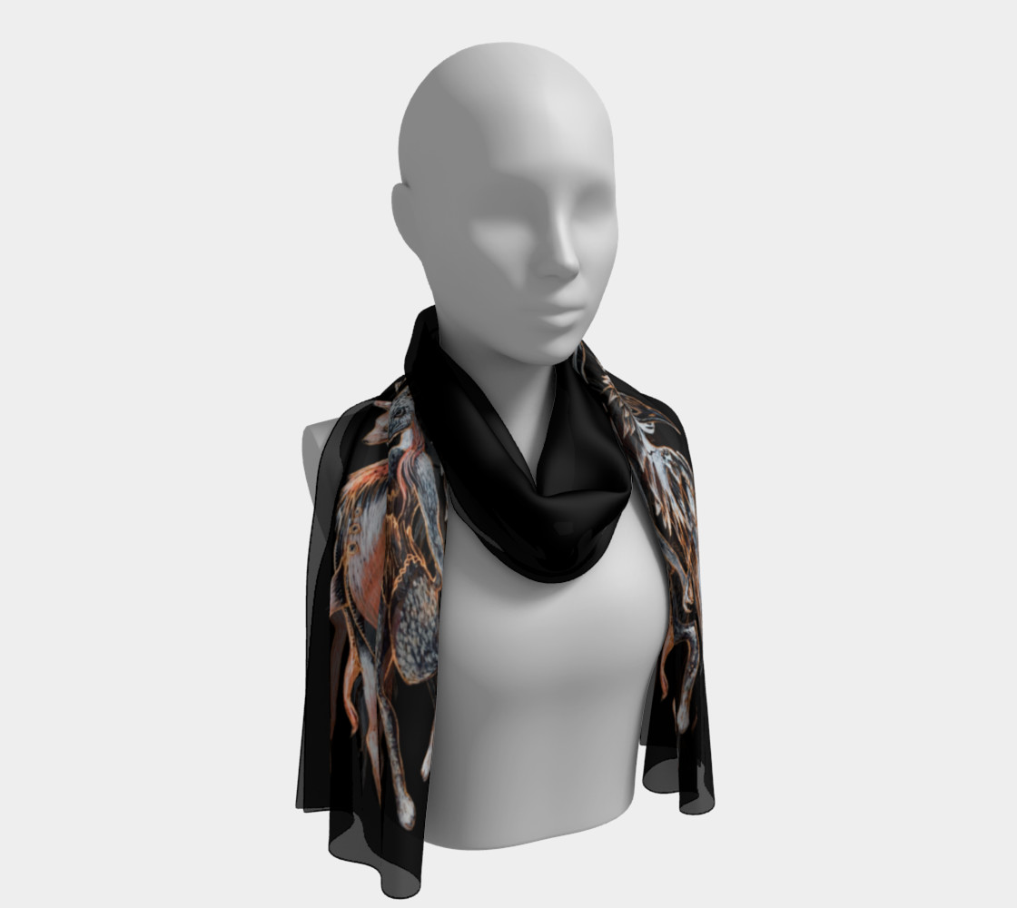 Masquerade Rectangle Scarf preview #1