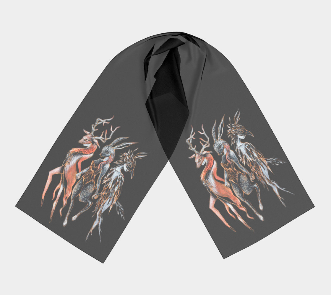 Masquerade Rectangle Scarf preview #3