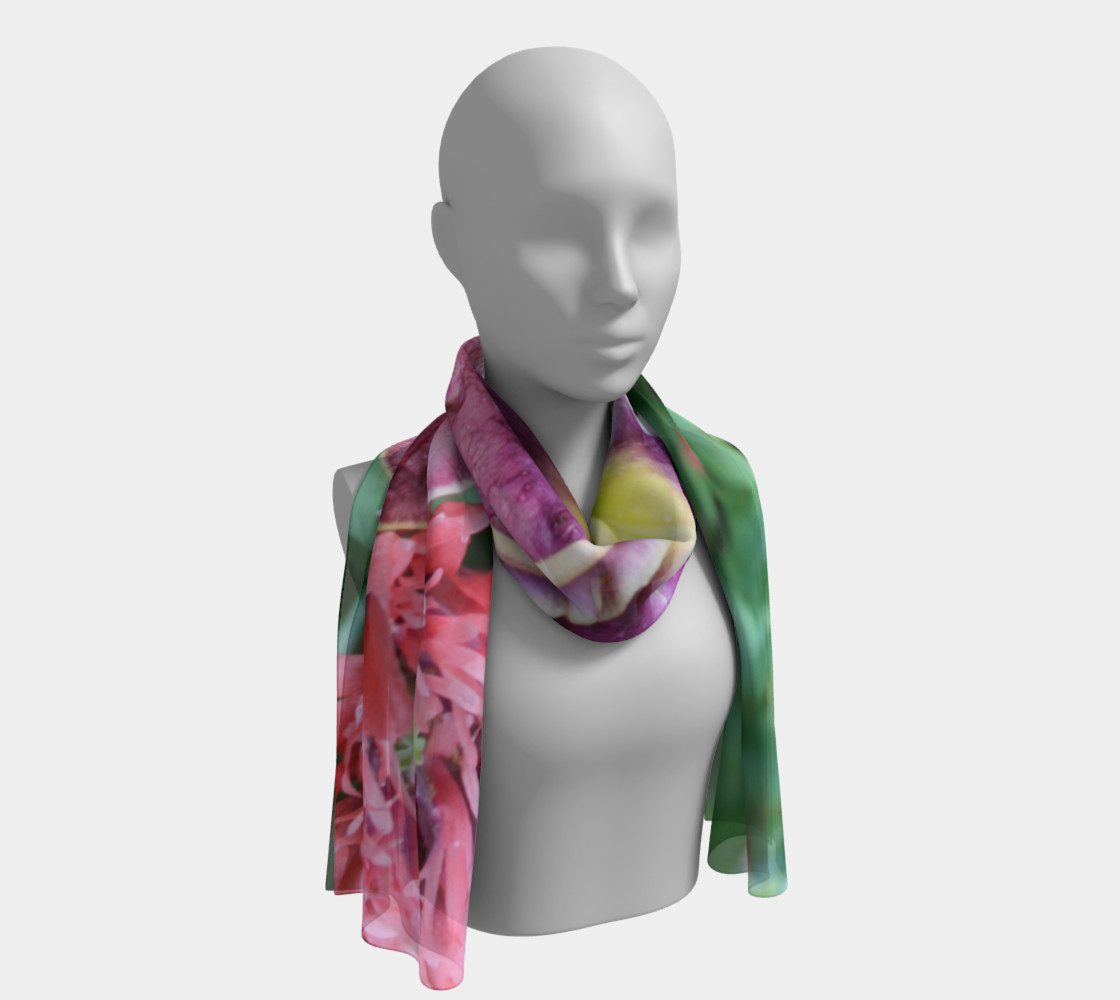 winter rainbow scarf preview #1