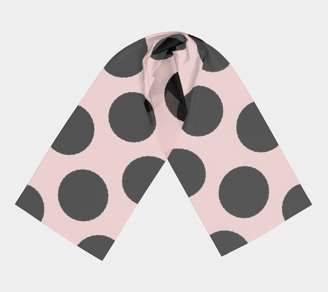 Aperçu de My Baby Girl Black Dots on Pink #3