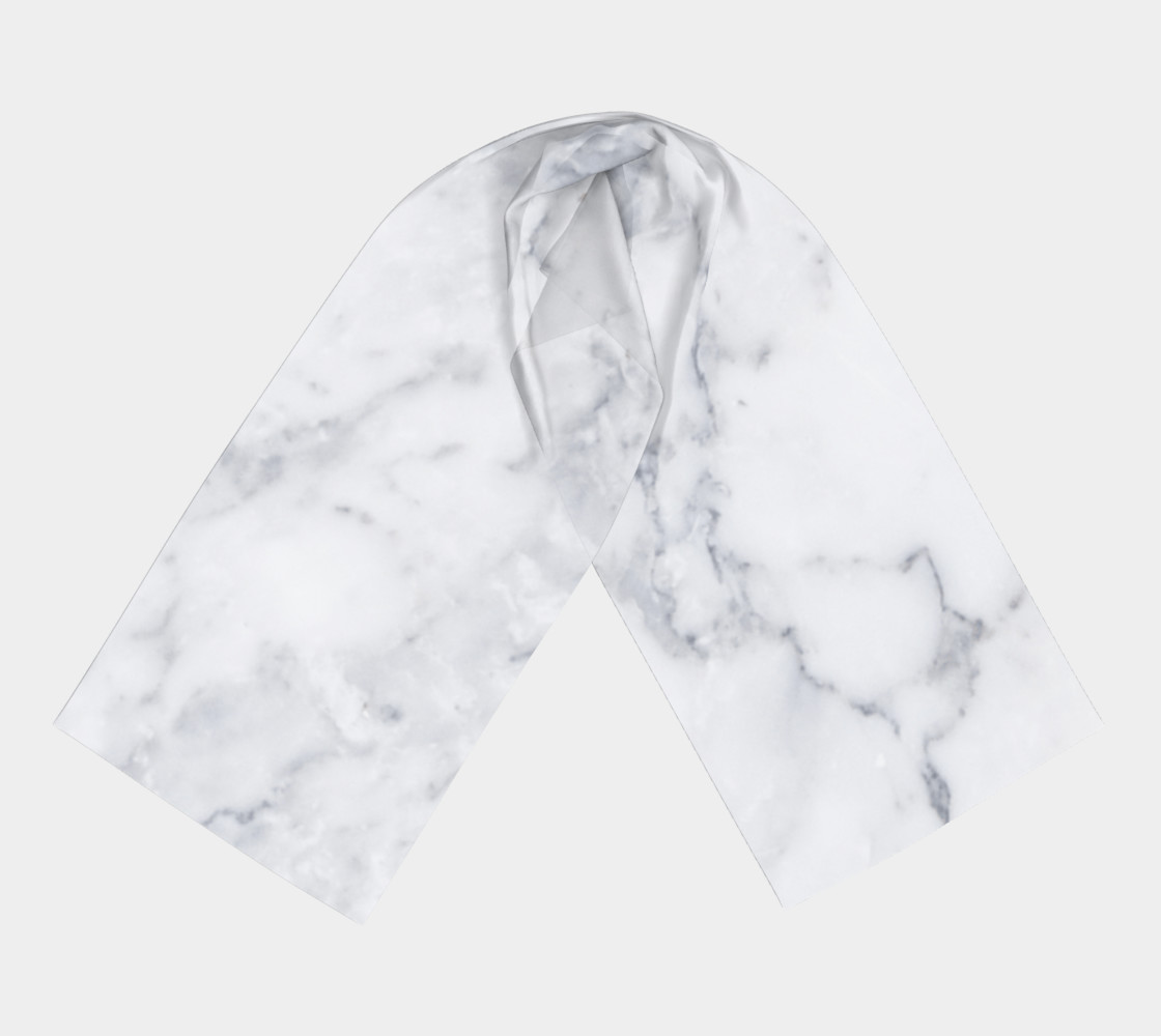 marble long scarf preview #3