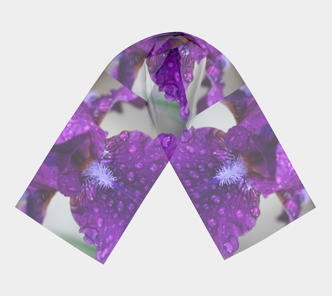 Aperçu de Purple Iris with Droplets #3