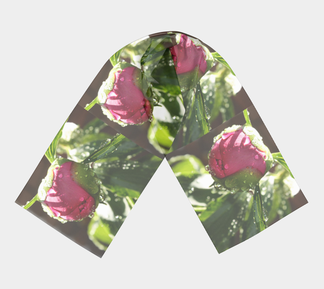 Aperçu de Pink Peonies with Droplets #3